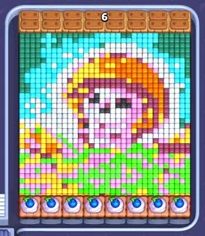 Pixel Flow level 777: screenshot of the board