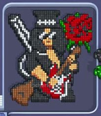 Pixel Flow level 731: screenshot of the board