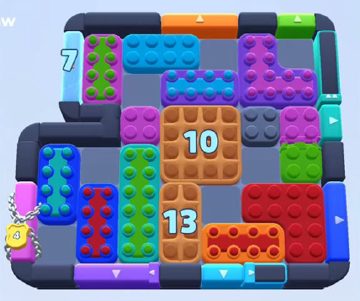 Color Block Jam 1074 / 1071 / 1979. bölüm: tahtanın ekran görüntüsü