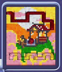 Pixel Flow level 1339: screenshot of the board