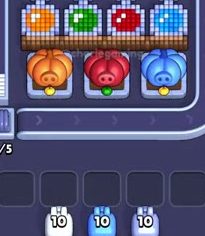 Pixel Flow level 844: screenshot of the board
