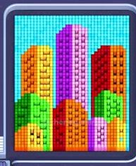 Pixel Flow 레벨 1041: 보드 스크린샷