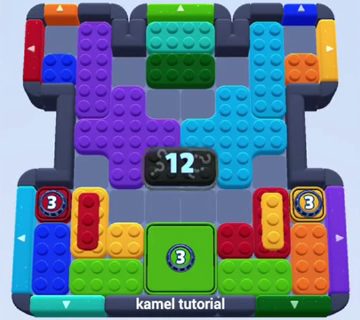 Color Block Jam 레벨 1479 / 1483 / 1467 / 1476: 보드 스크린샷