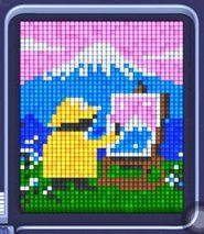 Pixel Flow nivel 1492: captura del tablero