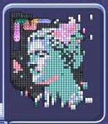Pixel Flow nivel 1575: captura del tablero