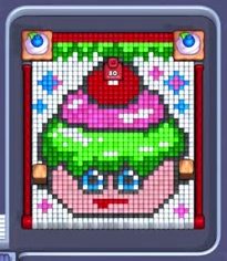 Pixel Flow Level 637: Screenshot des Spielfelds