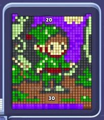 Pixel Flow level 931: screenshot of the board