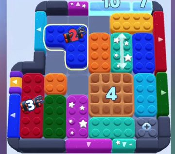 Color Block Jam 917. bölüm: tahtanın ekran görüntüsü
