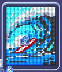 Pixel Flow уровень 1574: скриншот поля
