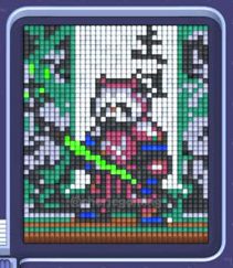 Pixel Flow level 1349: screenshot of the board