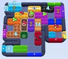 Color Block Jam 1535. bölüm: tahtanın ekran görüntüsü
