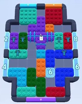 Color Block Jam 200 / 1038 / 1741. bölüm: tahtanın ekran görüntüsü