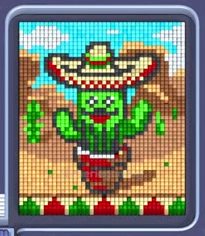 Pixel Flow level 753: screenshot of the board