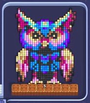 Pixel Flow fase 1762: print do tabuleiro
