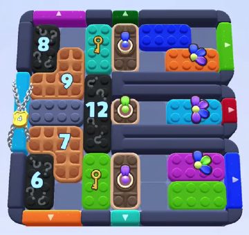 Color Block Jam 1247 / 2129. bölüm: tahtanın ekran görüntüsü