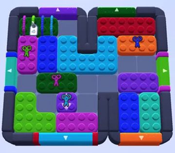 Color Block Jam 1055 / 1963. bölüm: tahtanın ekran görüntüsü