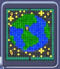 Pixel Flow Level 53: Screenshot des Spielfelds