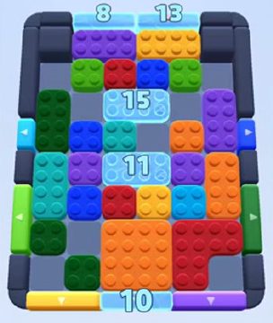 Color Block Jam 레벨 190 / 578 / 1028: 보드 스크린샷