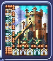 Pixel Flow fase 1719: print do tabuleiro