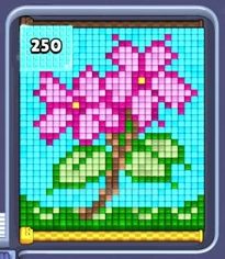 Pixel Flow Level 624: Screenshot des Spielfelds
