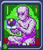 Pixel Flow уровень 2305: скриншот поля