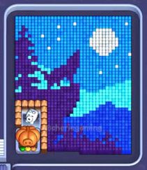 Pixel Flow level 1521: screenshot of the board