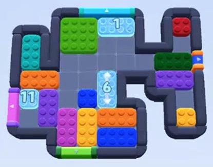 Color Block Jam 462. bölüm: tahtanın ekran görüntüsü