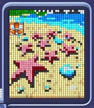 Pixel Flow fase 1767: print do tabuleiro