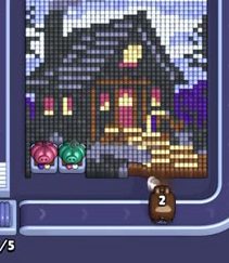 Pixel Flow level 1322: screenshot of the board