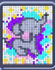 Pixel Flow уровень 304: скриншот поля