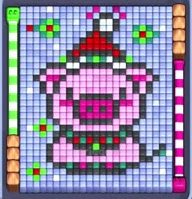 Pixel Flow уровень 287: скриншот поля