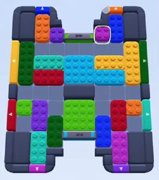 Color Block Jam 229 / 617 / 1067. bölüm: tahtanın ekran görüntüsü