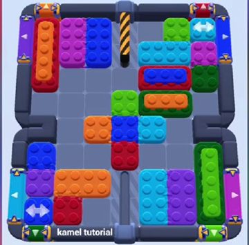 Color Block Jam 1406. bölüm: tahtanın ekran görüntüsü
