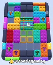 Color Block Jam 590. bölüm: tahtanın ekran görüntüsü