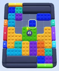 Color Block Jam 레벨 154 / 992 / 1665: 보드 스크린샷
