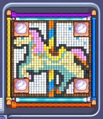 Pixel Flow level 707: screenshot of the board