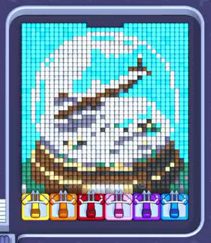 Pixel Flow level 1514: screenshot of the board