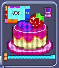 Pixel Flow level 766: screenshot of the board
