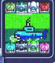 Pixel Flow уровень 2003: скриншот поля