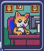 Pixel Flow level 1805: screenshot of the board