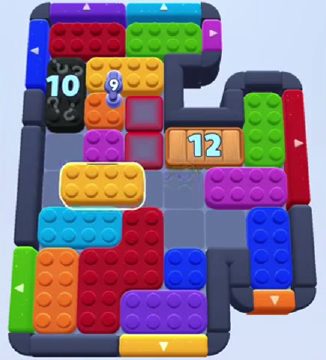 Color Block Jam 1180 / 1178 / 1201. bölüm: tahtanın ekran görüntüsü