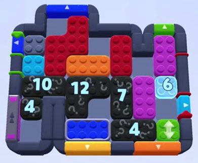 Color Block Jam 레벨 1425 / 1448 / 2357: 보드 스크린샷