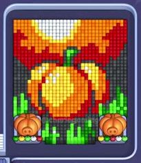 Pixel Flow level 805: screenshot of the board