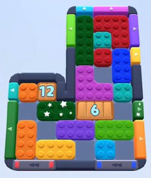 Color Block Jam 레벨 314 / 473 / 702 / 1152: 보드 스크린샷