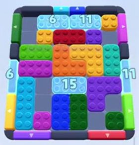 Color Block Jam 216 / 604 / 1054. bölüm: tahtanın ekran görüntüsü