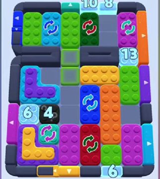 Color Block Jam 1253 / 1268 / 1273 / 1270 / 2159. bölüm: tahtanın ekran görüntüsü
