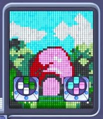 Pixel Flow Level 626: Screenshot des Spielfelds