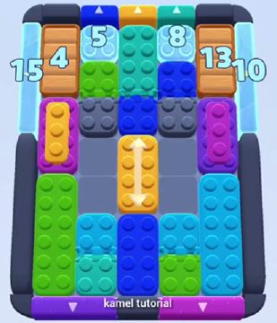 Color Block Jam 530 / 1207. bölüm: tahtanın ekran görüntüsü