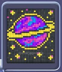 Pixel Flow Level 39: Screenshot des Spielfelds