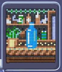 Pixel Flow level 758: screenshot of the board
